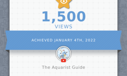 The Aquarist First achievement